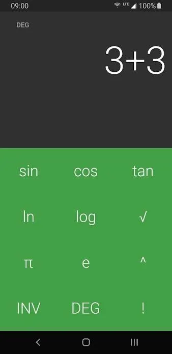 dahliaOS Calculator screenshot 2
