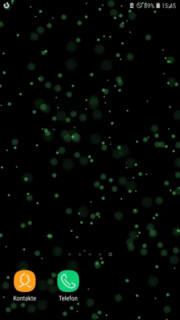 Brownian Particles Live Wallpaper screenshot 1