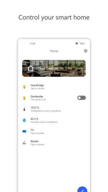 Home App | For Philips Hue, Arduino & more screenshot 1