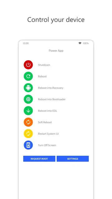 Power App | Simple Power Menu [Root only] screenshot 1