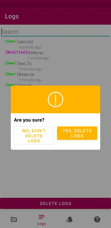 Folderlogs screenshot 5