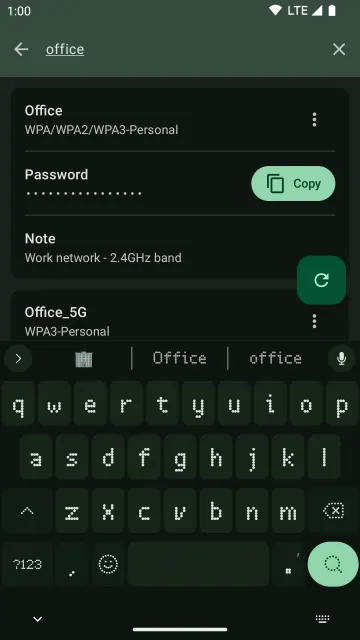 WiFi Password Manager screenshot 2