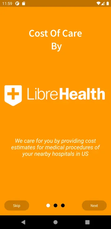 LibreHealth Cost Of Care Explorer screenshot 1