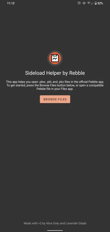 Sideload Helper by Rebble screenshot 1