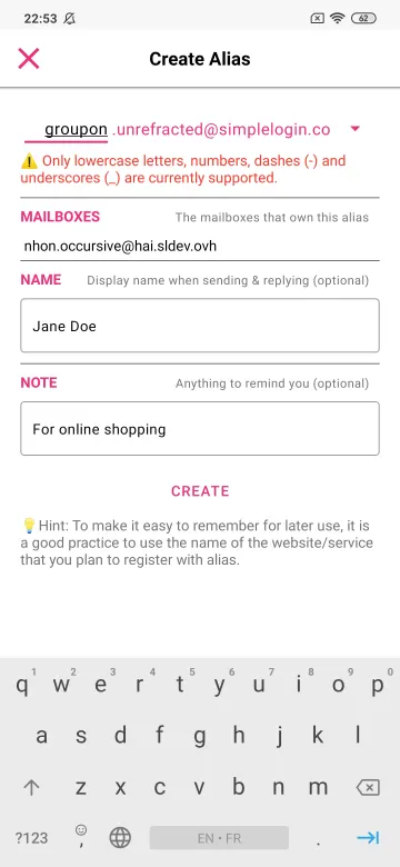 SimpleLogin | Anti-spam screenshot 2