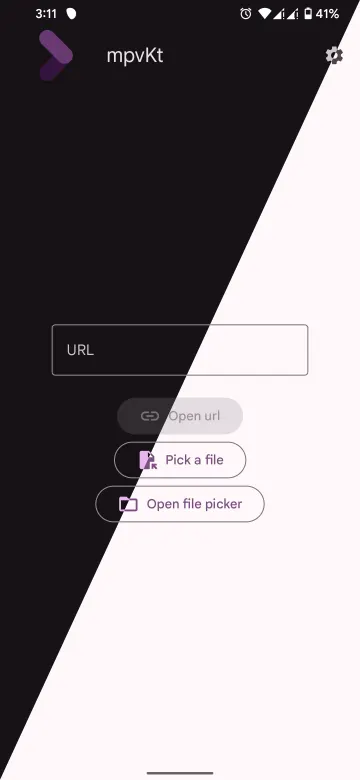 mpvKt: MPV based media player screenshot 1