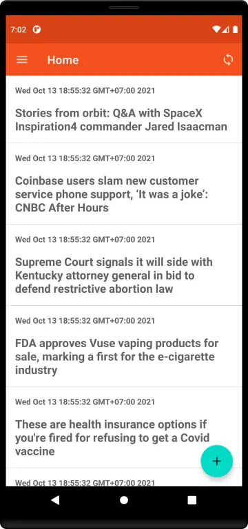 News Provider screenshot 1