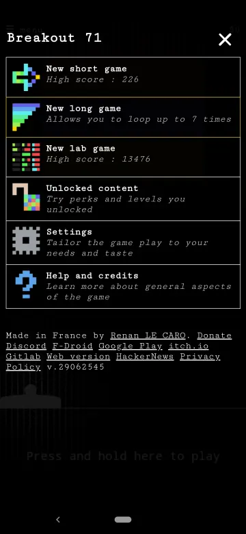 Breakout 71 screenshot 8