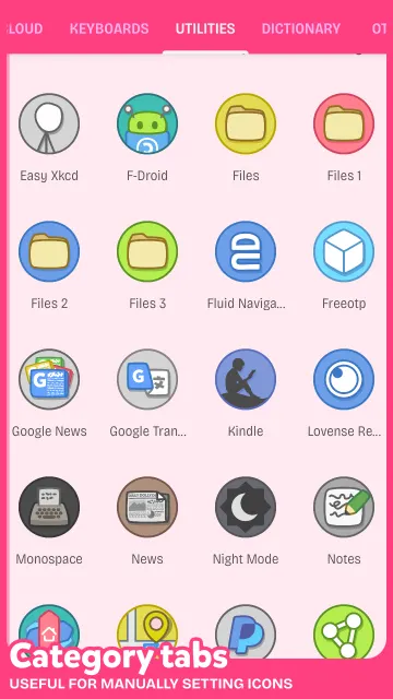 Dollphone Icon Pack APK डाउनलोड करें v1.1.4-hotfix2 | Icon Pack APK डाउन screenshot 4
