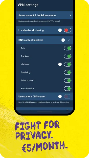 Mullvad VPN: privacy is a universal right screenshot 5