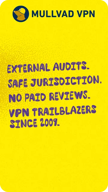 Mullvad VPN: privacy is a universal right screenshot 7