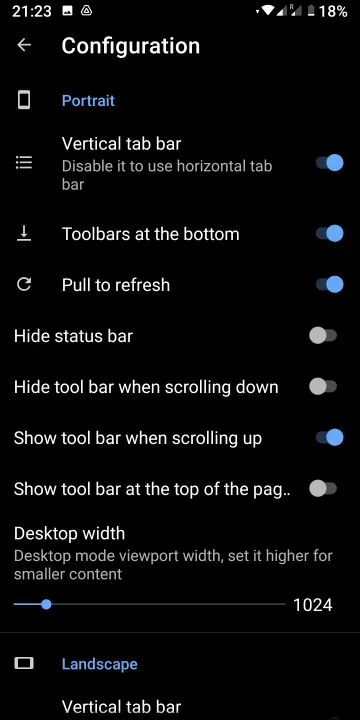 Fulguris Web Browser screenshot 5