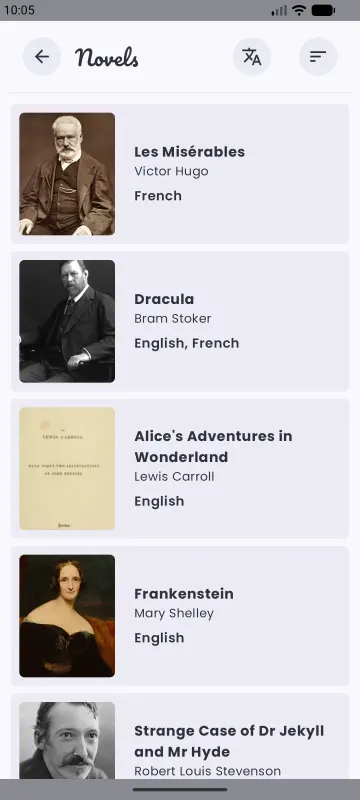 Wikisource Reader screenshot 1