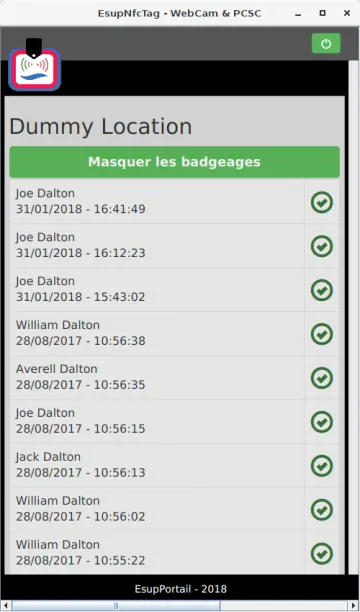 ESUP-NFC-TAG-DROID screenshot 1