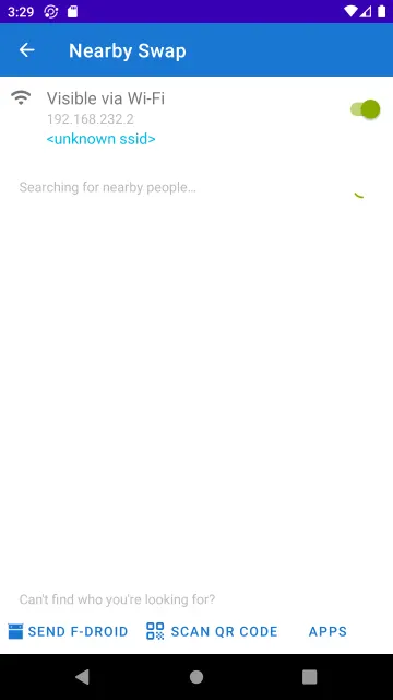 F-Droid Nearby screenshot 2