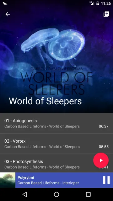 Odyssey Music Player screenshot 1