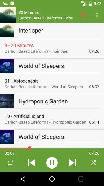 Odyssey Music Player screenshot 5