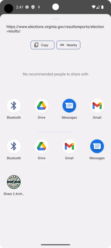 Share 2 Archive Today screenshot 1