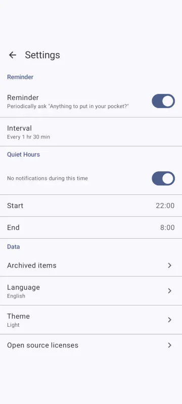 PocketCheck screenshot 2
