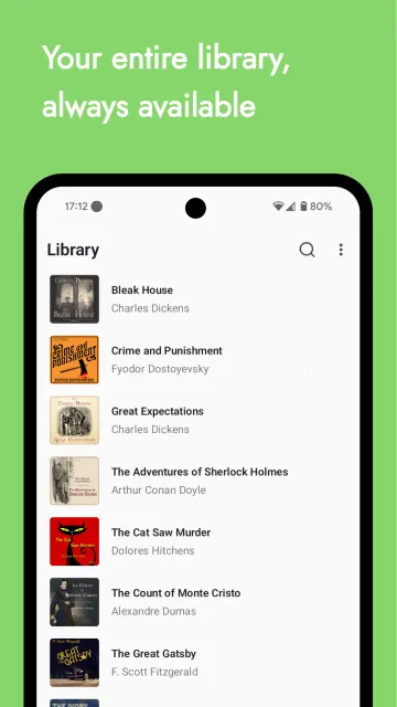 Lissen: Audiobookshelf client screenshot 4
