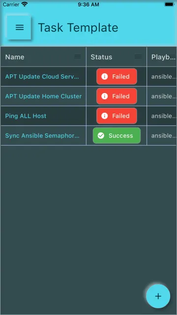 Ansible Sempahore Client screenshot 3
