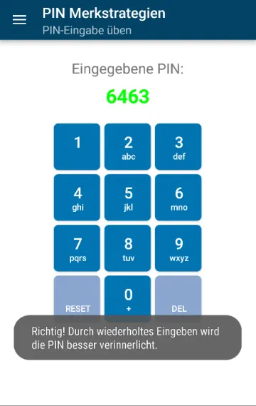 PIN Mnemonic (Privacy Friendly) screenshot 2