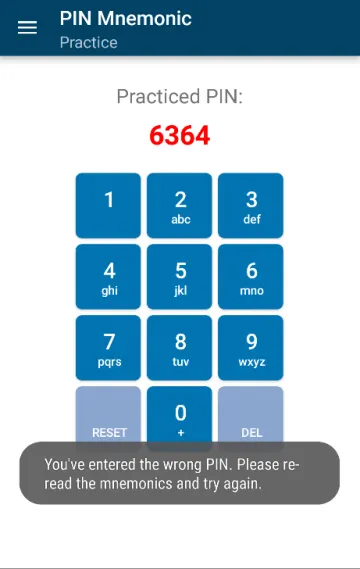 PIN Mnemonic (Privacy Friendly) screenshot 6