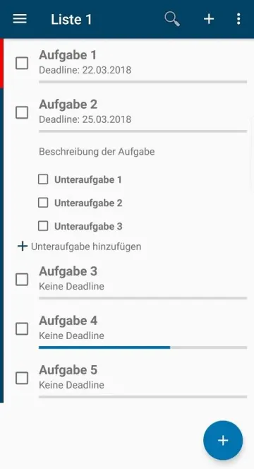 Todo List (PFA) screenshot 1