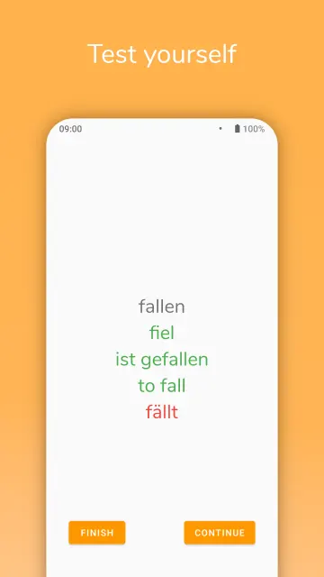 Starke Verben screenshot 3