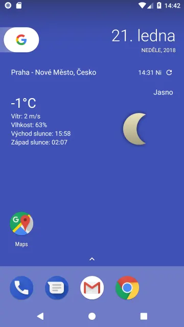 Your local weather screenshot 1