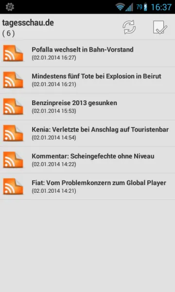 TTRSS-Reader screenshot 4