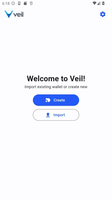 Veil - Privacy focused wallet screenshot 1