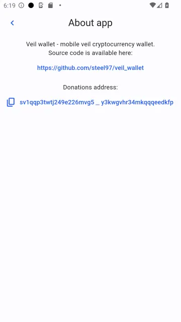 Veil - Privacy focused wallet screenshot 4