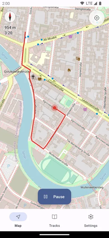 Trackbook - Movement Recorder screenshot 2