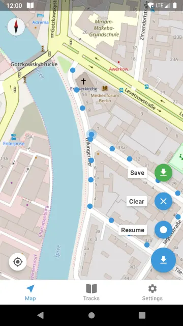 Trackbook - Movement Recorder screenshot 3