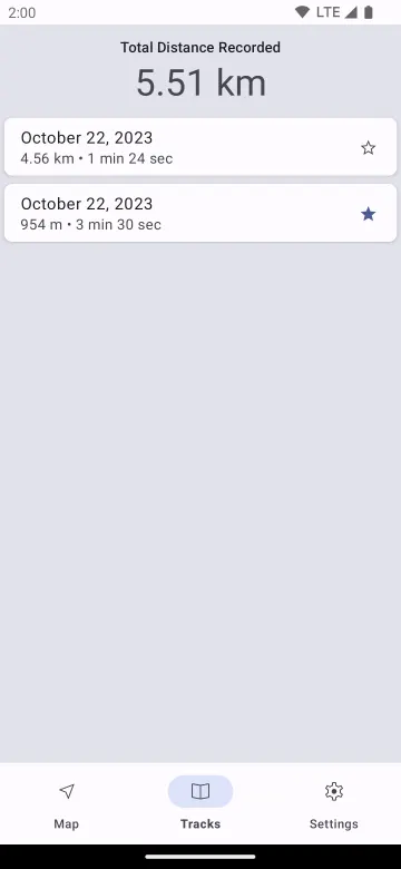 Trackbook - Movement Recorder screenshot 6