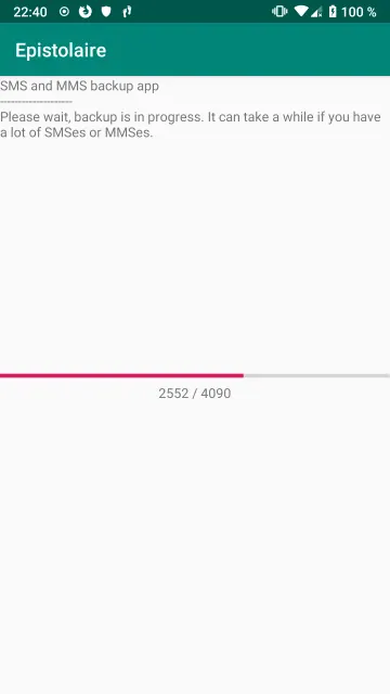 Epistolaire screenshot 1