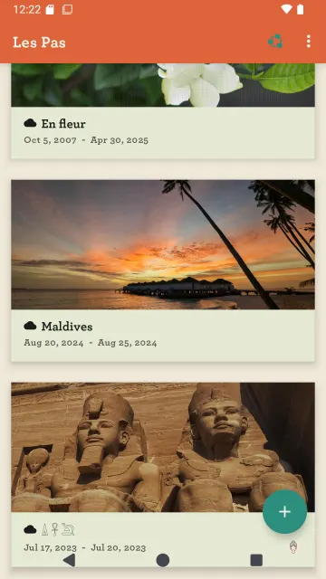 Les Pas - Photo Album for Nextcloud screenshot 2