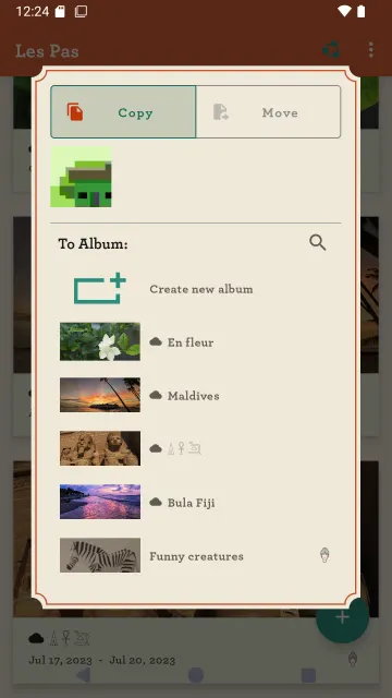 Les Pas - Photo Album for Nextcloud screenshot 5