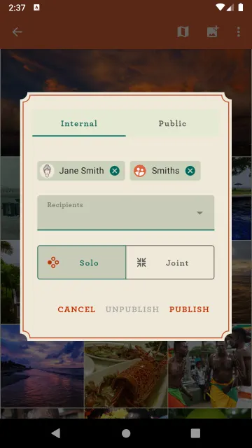 Les Pas - Photo Album for Nextcloud screenshot 8