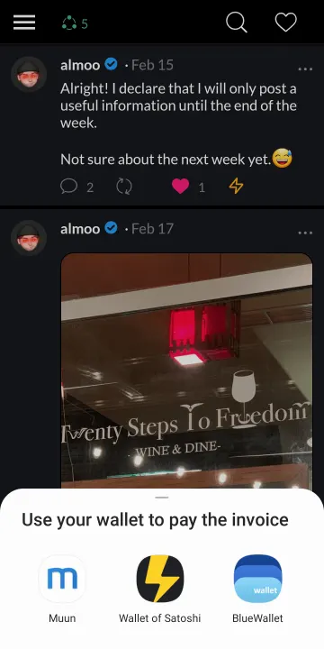 Lightning Address to Invoice screenshot 3