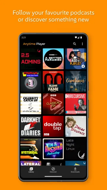 Anytime Podcast Player screenshot 1