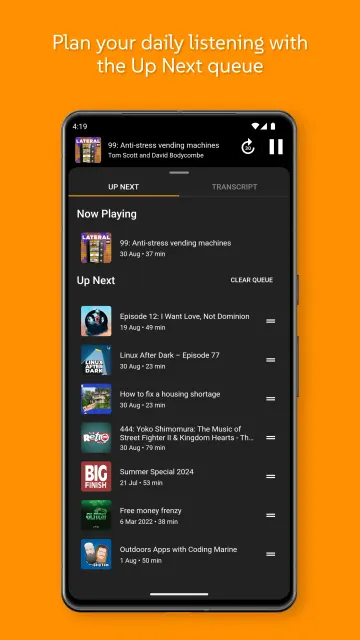 Anytime Podcast Player screenshot 4