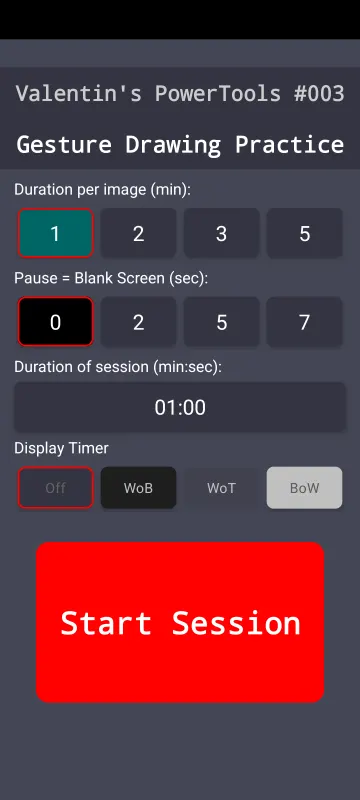 Valentin's PowerTools #003 - Gesture Drawing Pract screenshot 3
