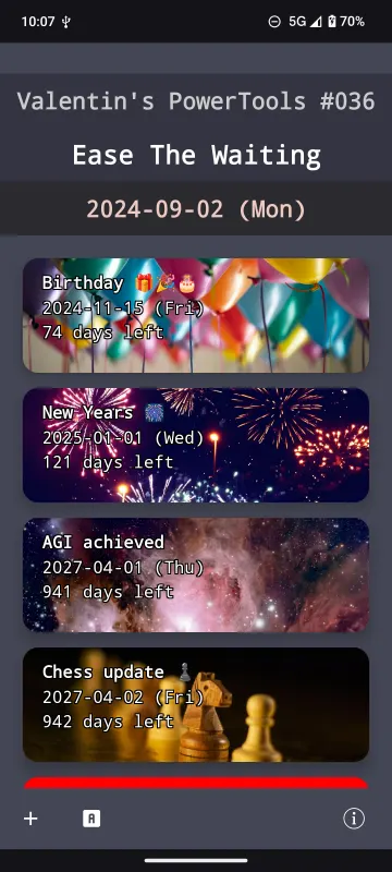 Valentin's PowerTools #036 - Ease The Waiting screenshot 1