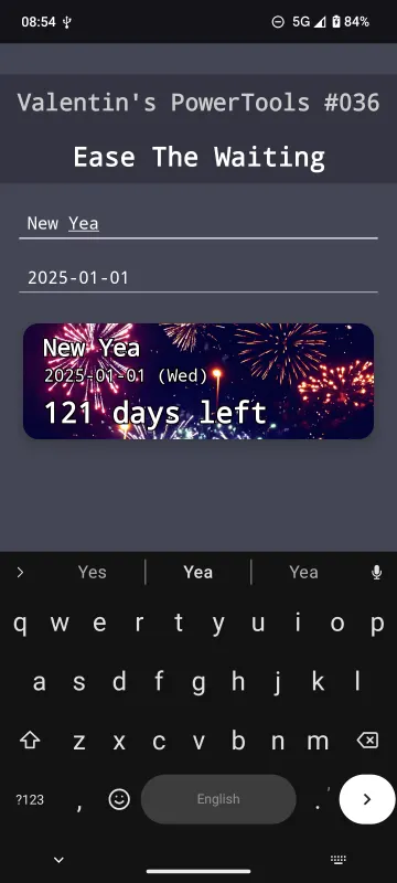 Valentin's PowerTools #036 - Ease The Waiting screenshot 3