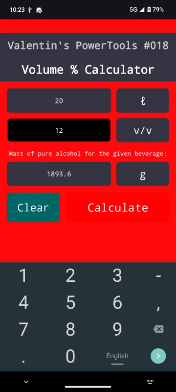 Valentin's PowerTools #018 - Volume Percent Calcul screenshot 2