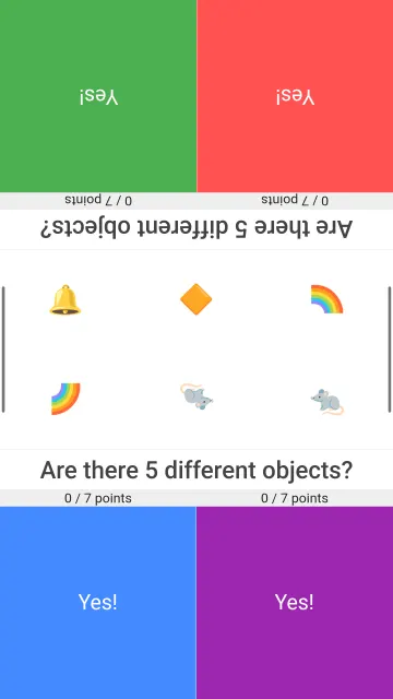 Quinb: 4 players reaction game screenshot 4